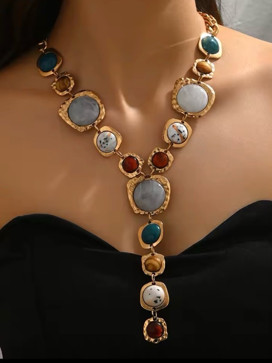 Jewelry - Summer  Multistone Necklace